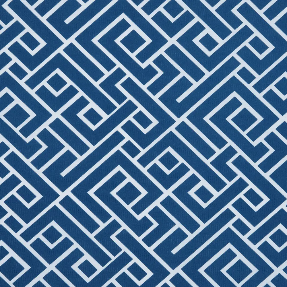 Штора на ленте «Геометрия», 145х180 см, цвет синий SEASONS STLM-2072485 - Вид №1