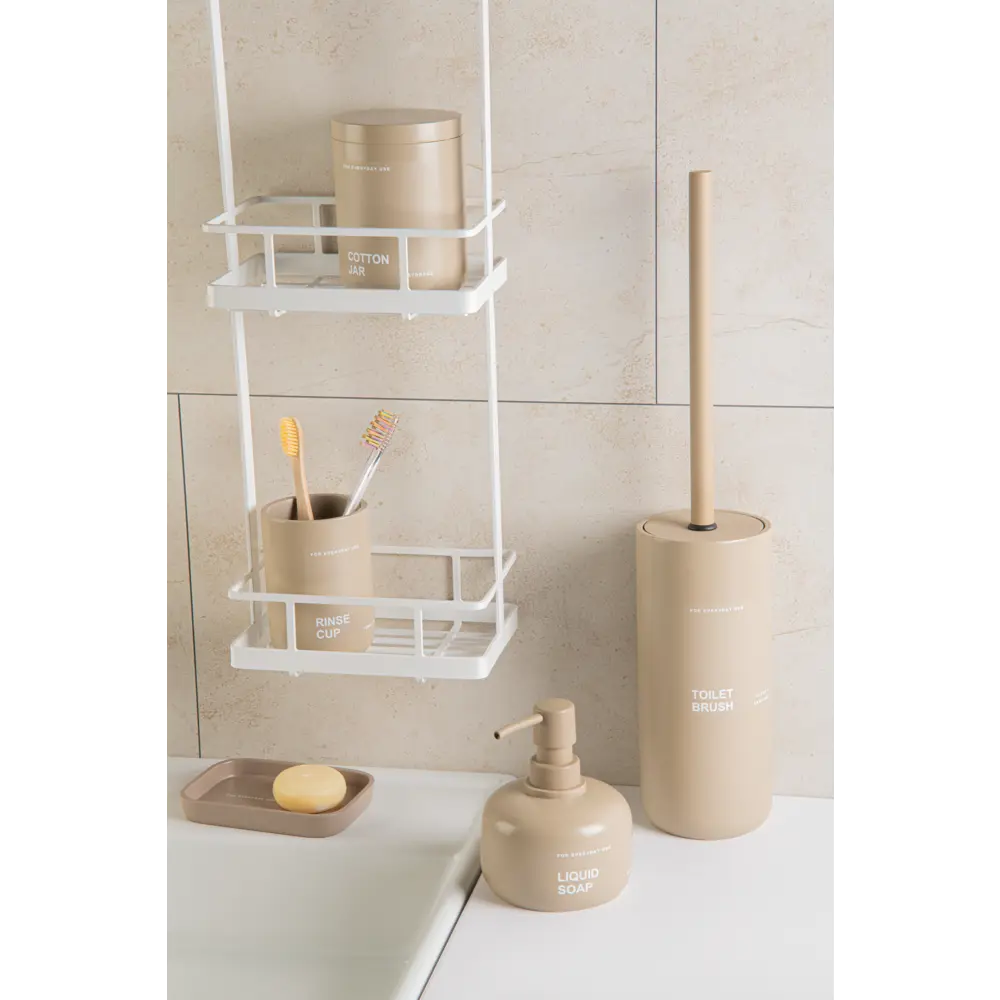 Мыльница Vidage Kitba полирезин цвет бежевый STLM-2077190 - Вид №3