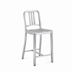 Emeco Барный стул высокий с подставкой для ног 1006 navy®