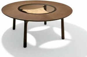 Giorgetti Круглый деревянный стол для гостиной