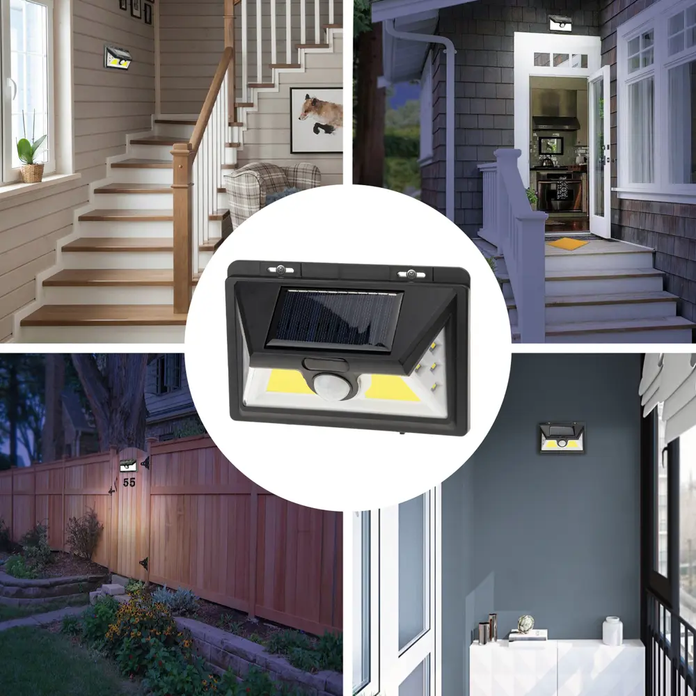 Настенный светильник DUWI Solar с датчиком движения для уличного освещения 83972976 STLM-0045635 - Вид №4
