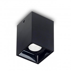 Потолочный светодиодный светильник Ideal Lux Nitro 15W Square Nero 206028