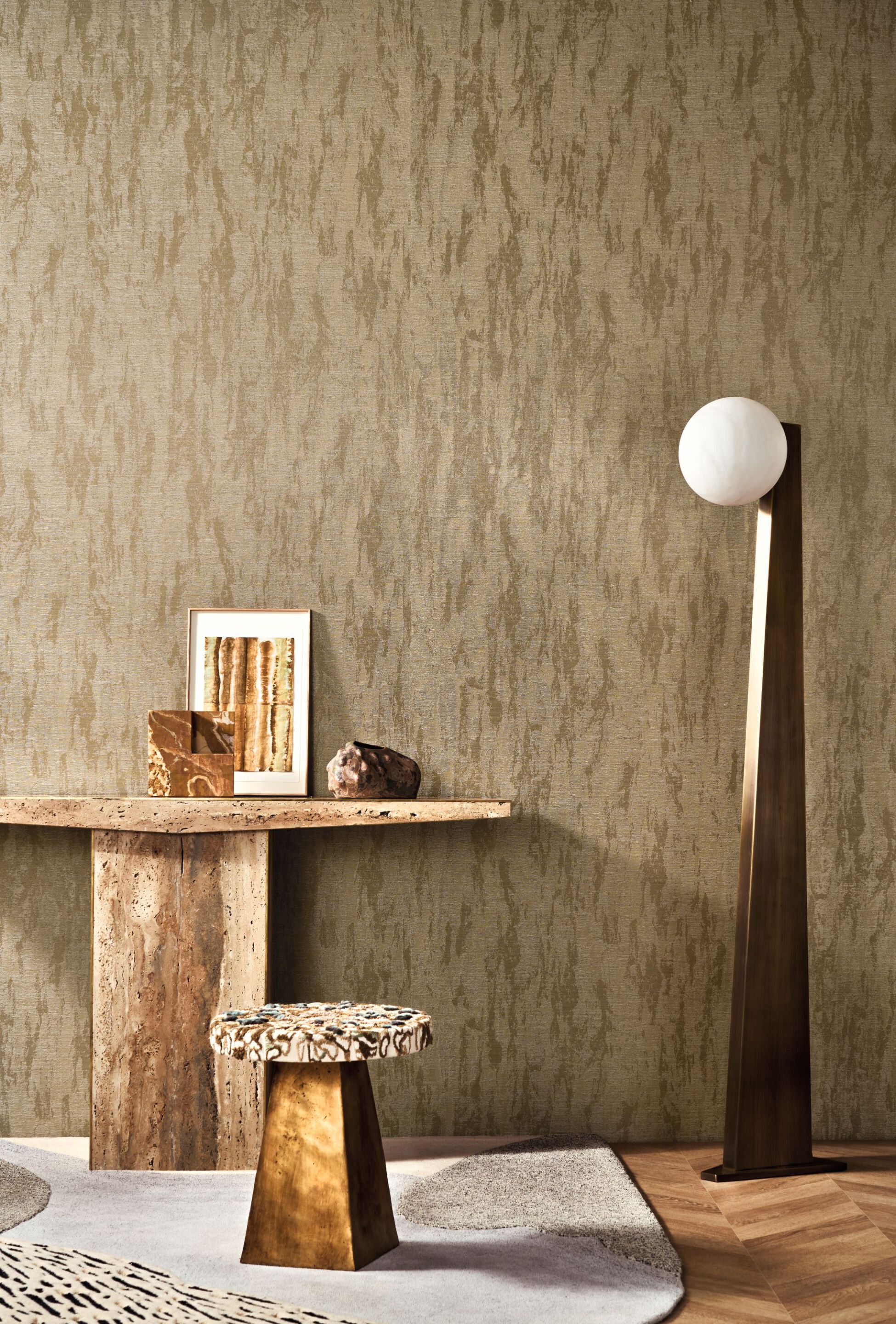 Однотонная Жаккардовая настенная ткань Casamance Palatino ARCH-00056982 - Вид №1