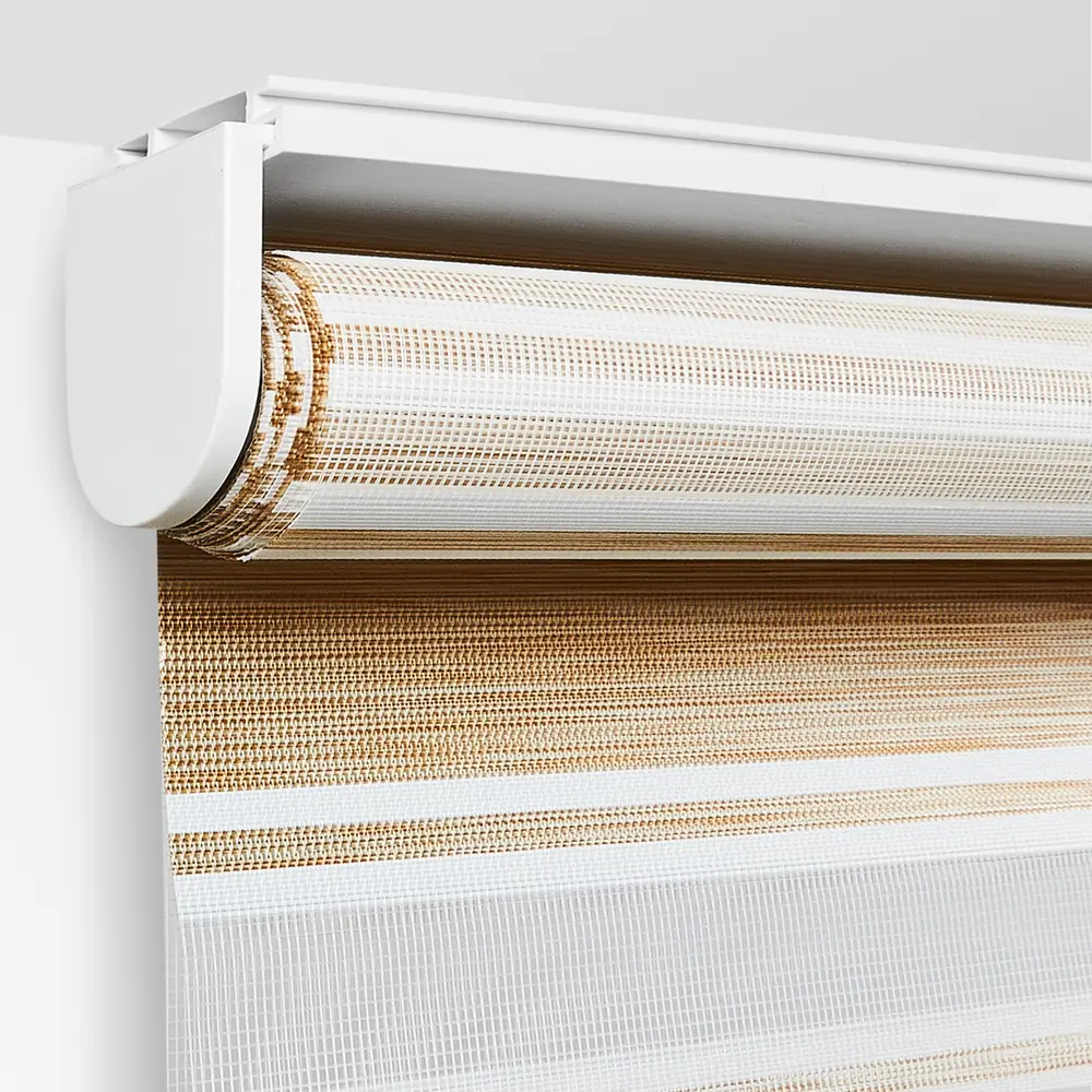 Штора рулонная день-ночь Дэли 100x160 см бежевая MIAMOZA STLM-2085112 - Вид №3