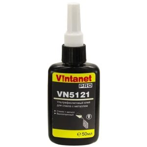 Секундный клей Vintanet VN5121 для стекла металла 50 мл