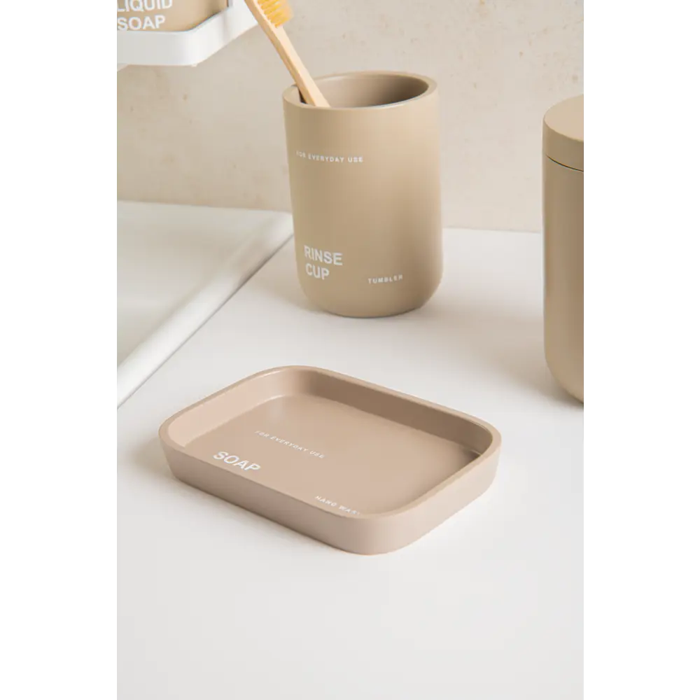 Мыльница Vidage Kitba полирезин цвет бежевый STLM-2077190