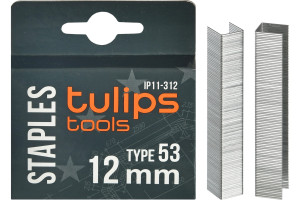 15878311 Скобы тип 53 (1000 шт; 12 мм) для степлера IP11-312 Tulips Tools