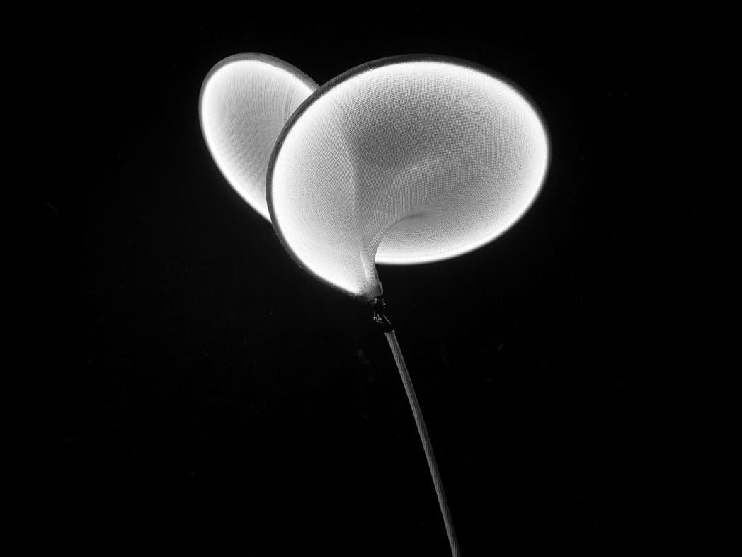 Ткань ручной работы светодиодный торшер llll IIII.01 ARCH-00092316 - Вид №1