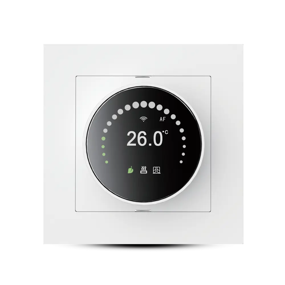 Терморегулятор для теплого пола Skybeam R360 электронный программируемый цвет белый STLM-2094716