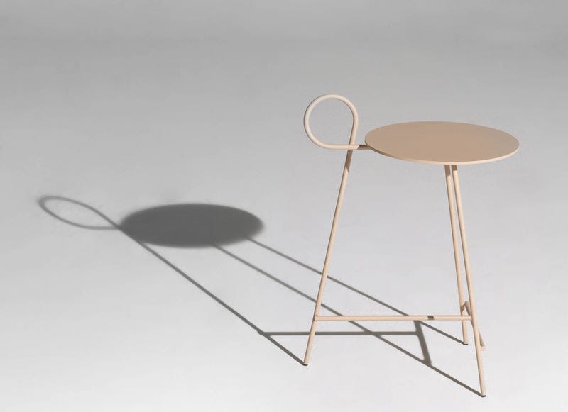 Журнальный столик из листового металла Driade Carmina ARCH-00132261 - Вид №2