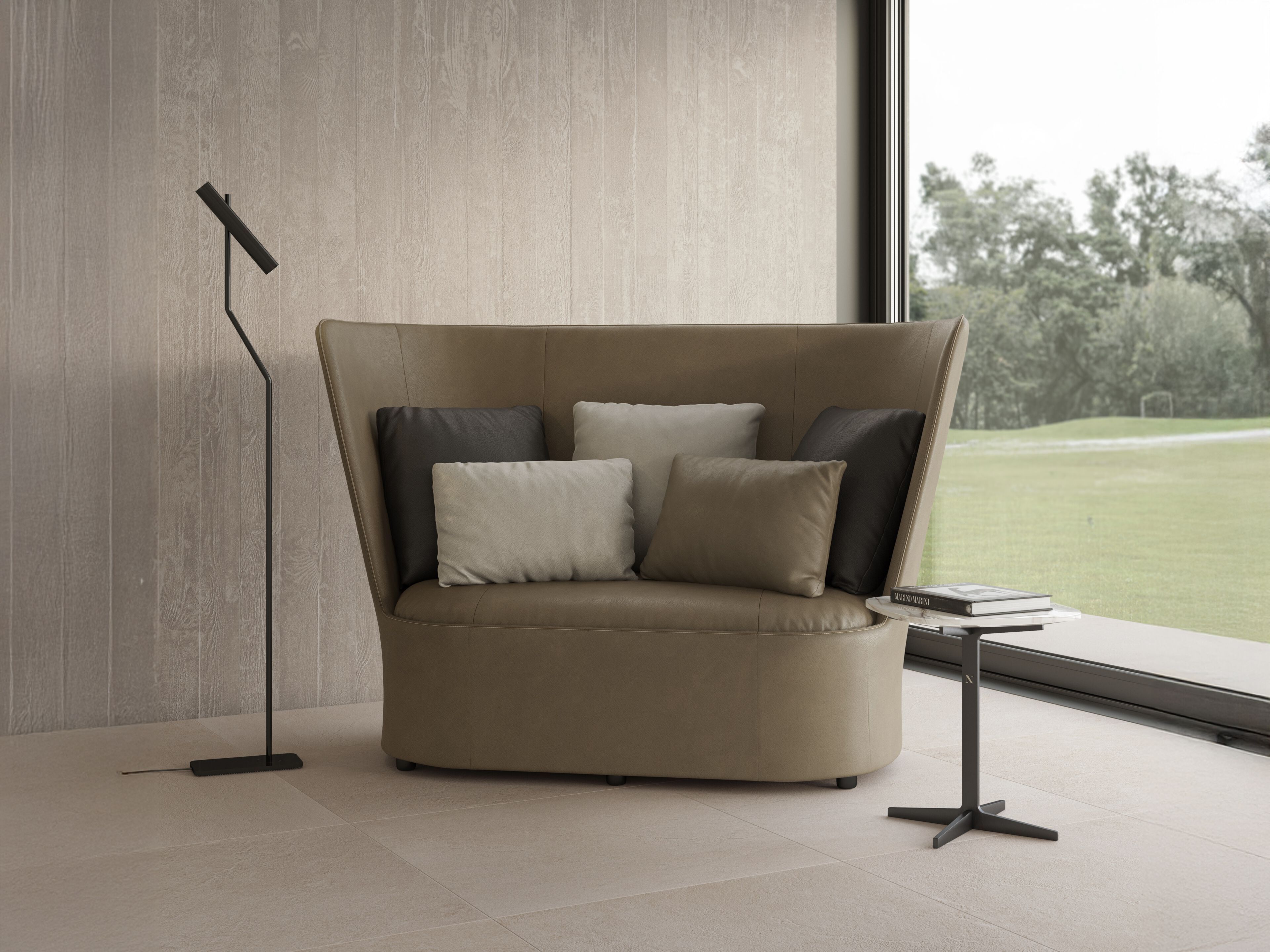 Ткань диван Natuzzi Italia накидка ARCH-00130281 - Вид №2