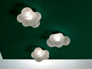 Album Галогенный потолочный светильник из боросиликатного стекла ручной работы Nuvola