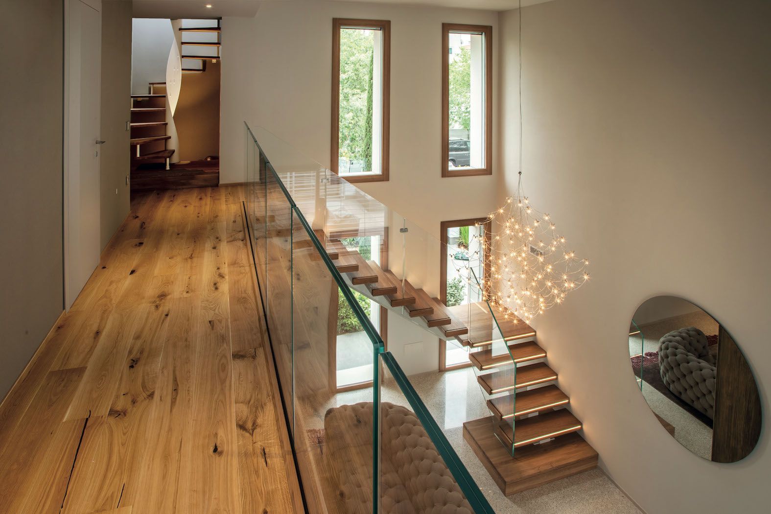 Стеклянный парапет для окон и балконов ALUVETRO система балюстрады GARDA ARCH-00040572 - Вид №7