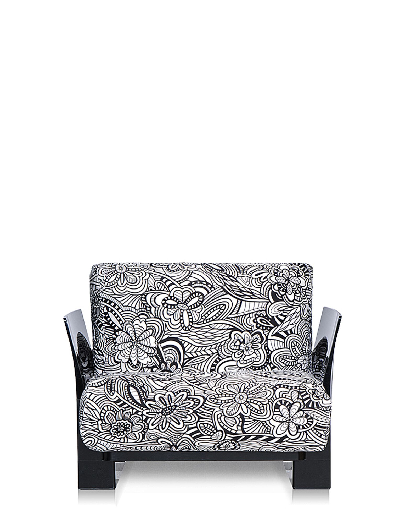 Съемное кресло из хлопка с подлокотниками Kartell POP MISSONI ARCH-00060292 - Вид №6