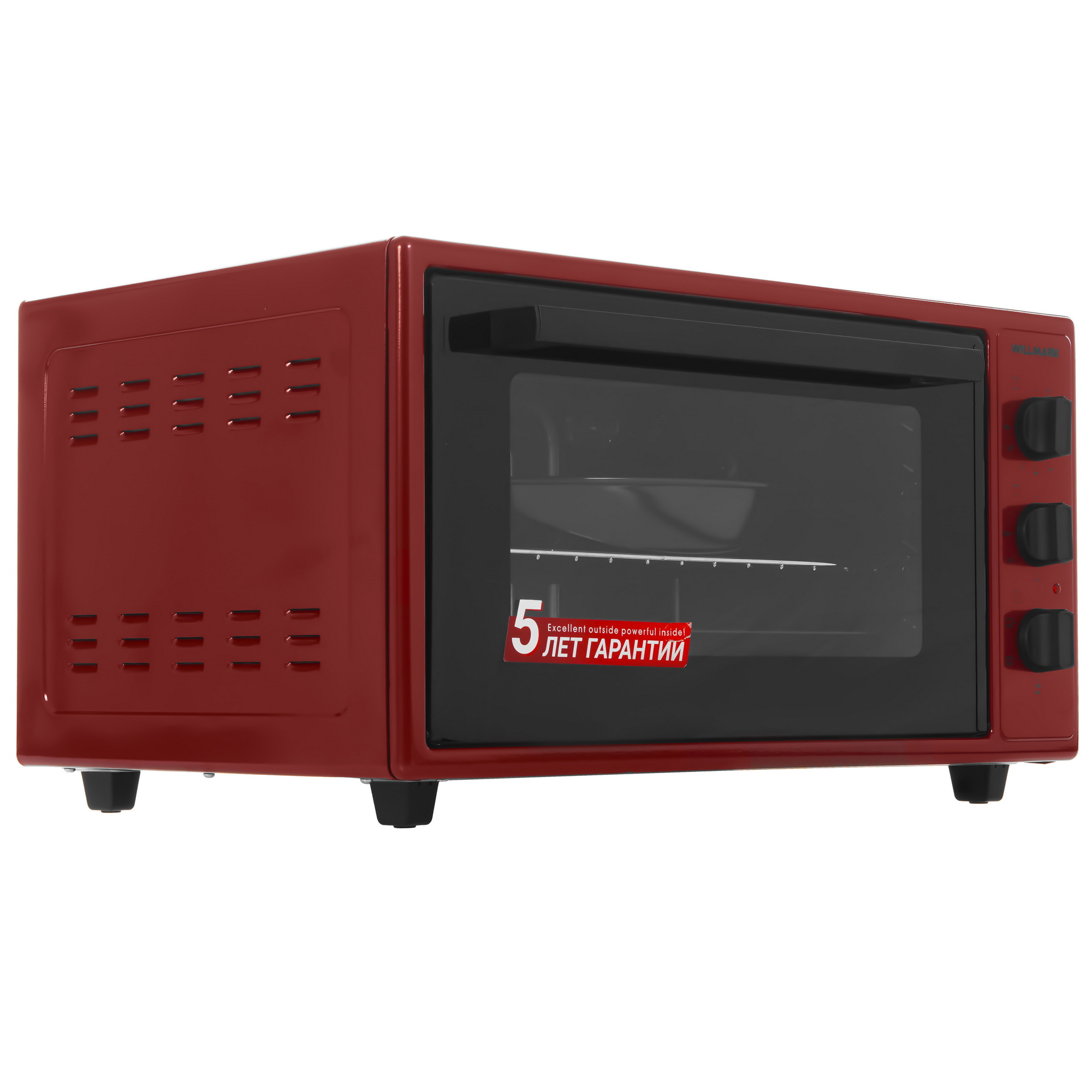 9269562 Мини-печь WILLMARK WOF-505R красный STDN-0097316 - Вид №1