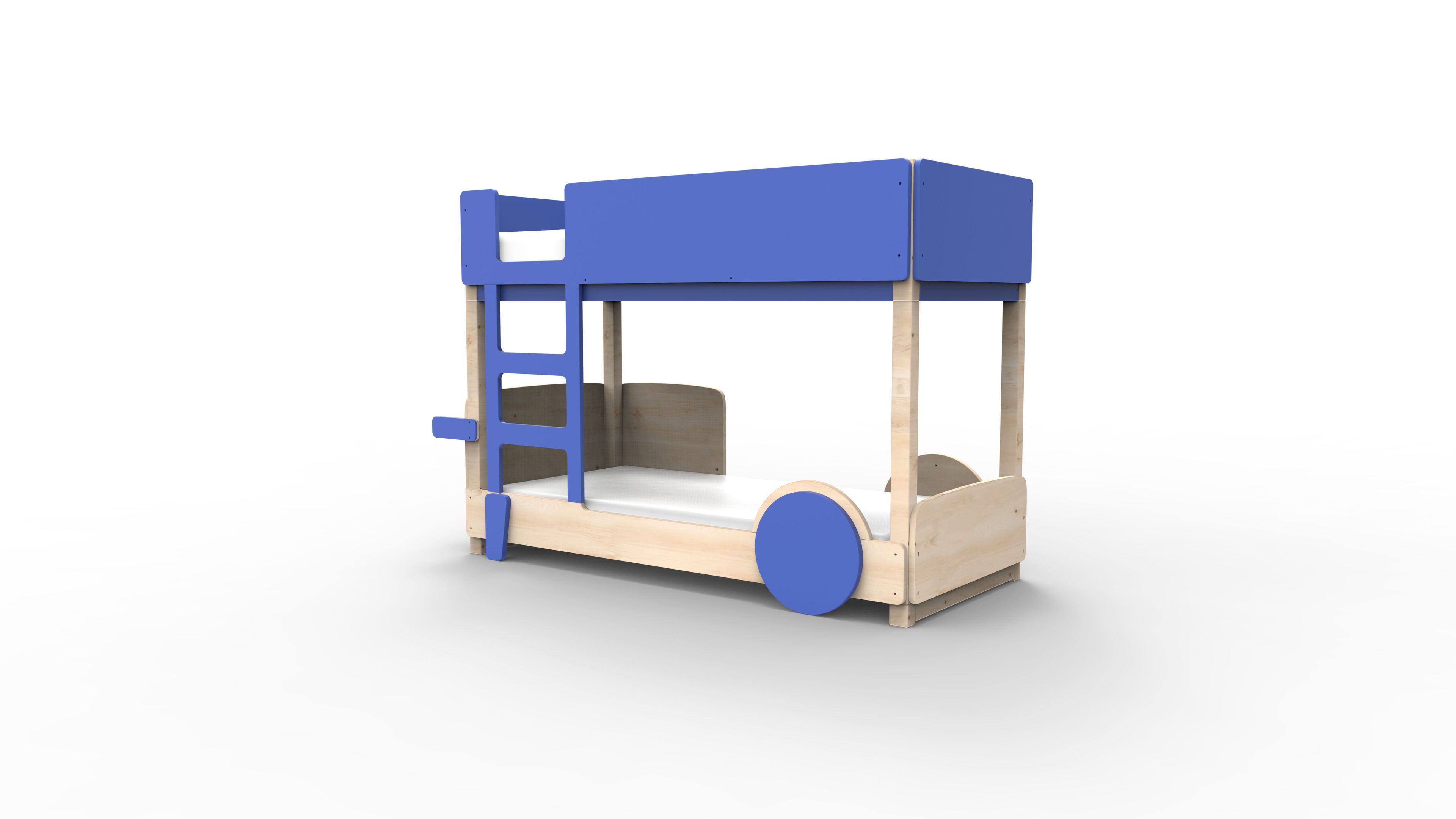 Деревянная двухъярусная кровать Mathy by Bols ARCH-00015757 - Вид №3