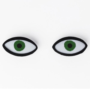 DYEYESOGR Носки eye, зеленые Doiy