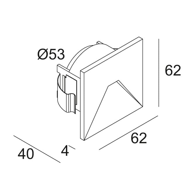 Настенный светодиодный маркер Deltalight Logic ARCH-00077876 - Вид №5