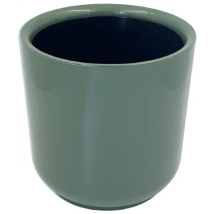 Кашпо Evergreen Design Дельта 25x25x25 см v9.8 л пластик нефрит