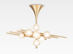 Латунный светодиодный потолочный светильник