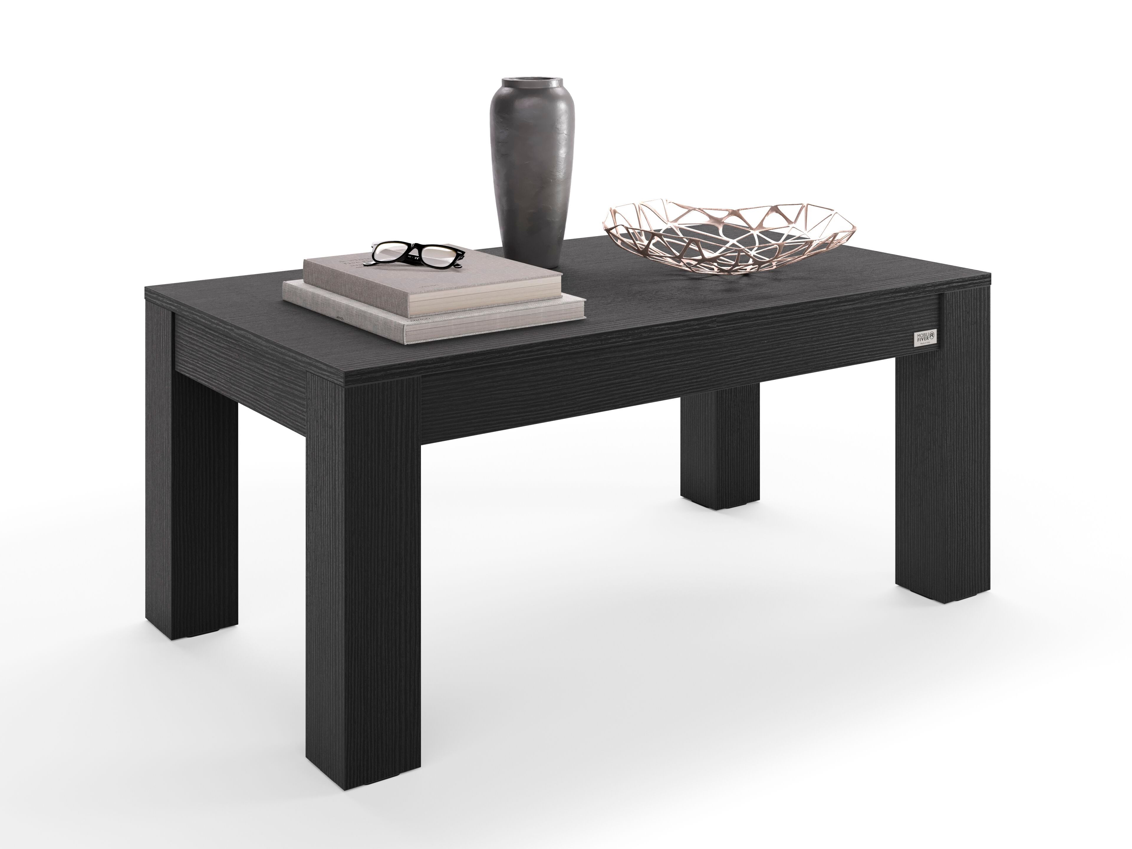 Прямоугольный журнальный столик из черного ясеня для гостиной Mobili Fiver Rachele ARCH-00123471