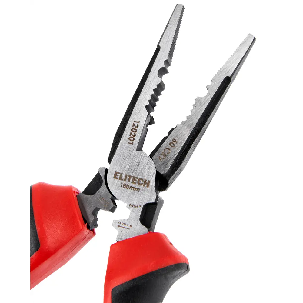 Длинногубцы Elitech 180 мм для точных работ 89407163 STLM-1572801 - Вид №1