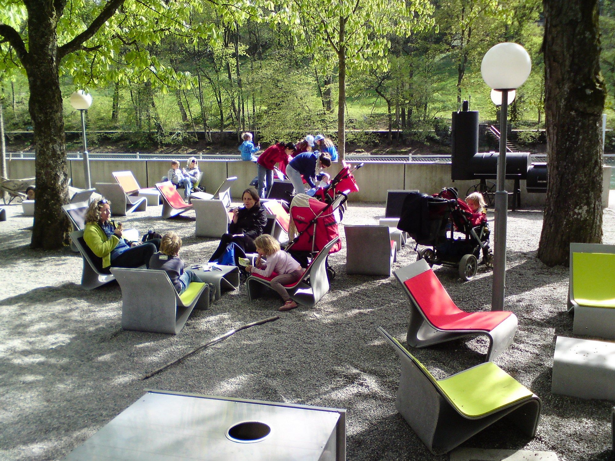 Бетонное садовое кресло SWISSPEARL дизайн ARCH-00058672 - Вид №20