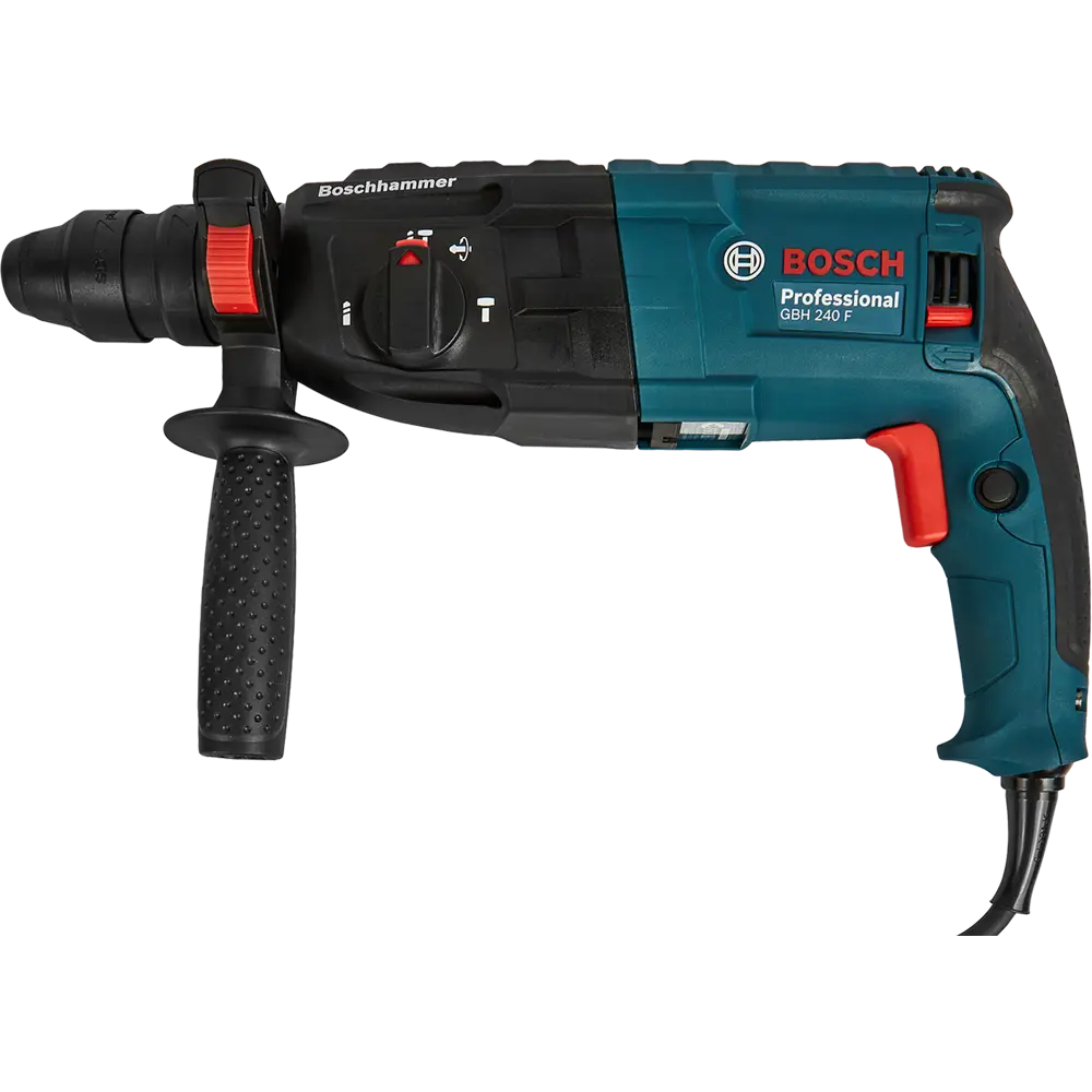 Перфоратор сетевой SDS-plus Bosch Professional GBH 240 F 0611273000, 790 Вт, 2.7 Дж, быстрозажимной патрон в комплекте STLM-2075488 - Вид №2
