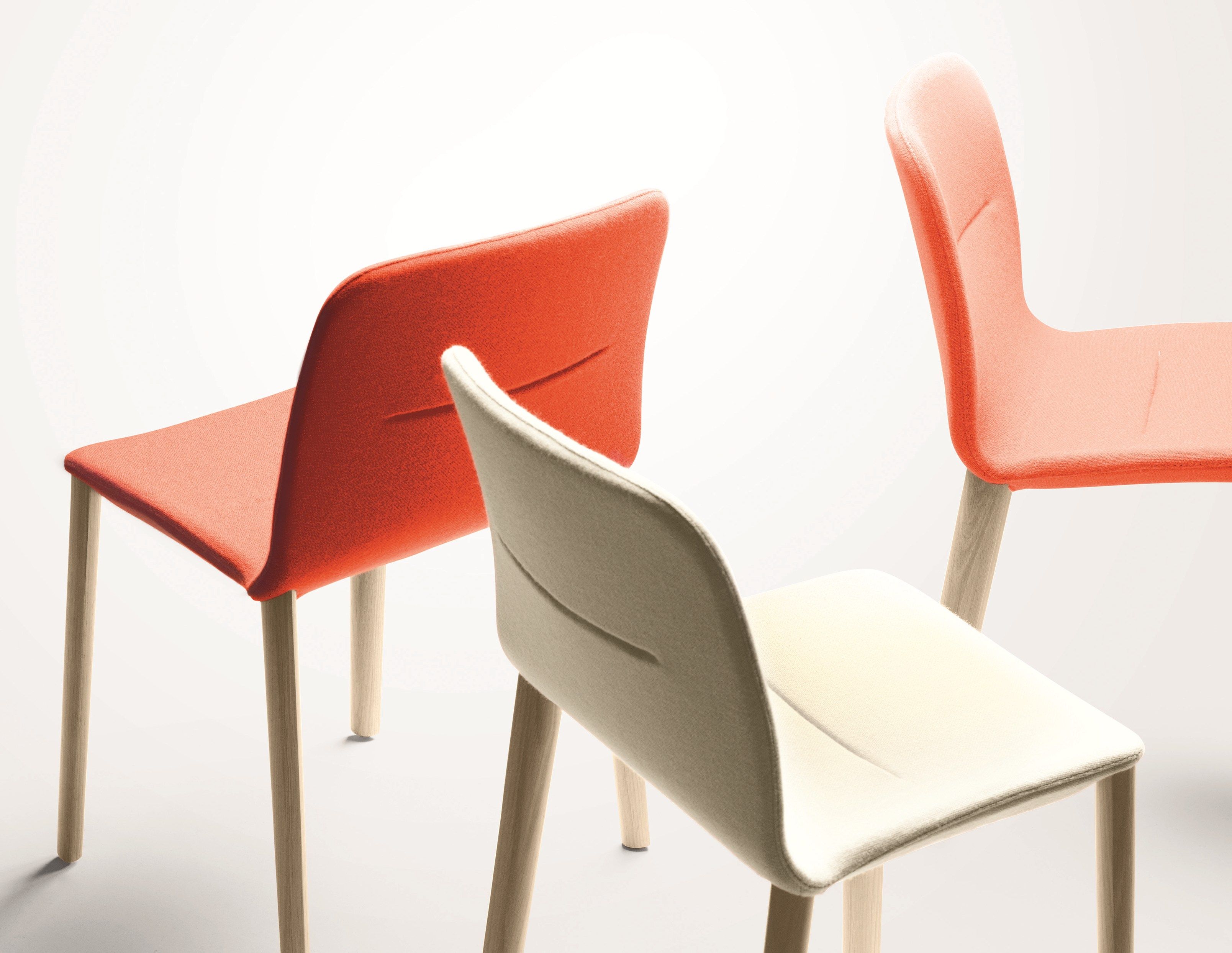 Съемный штабелируемый стул из ткани ALKI Jantzi ARCH-00082735 - Вид №4