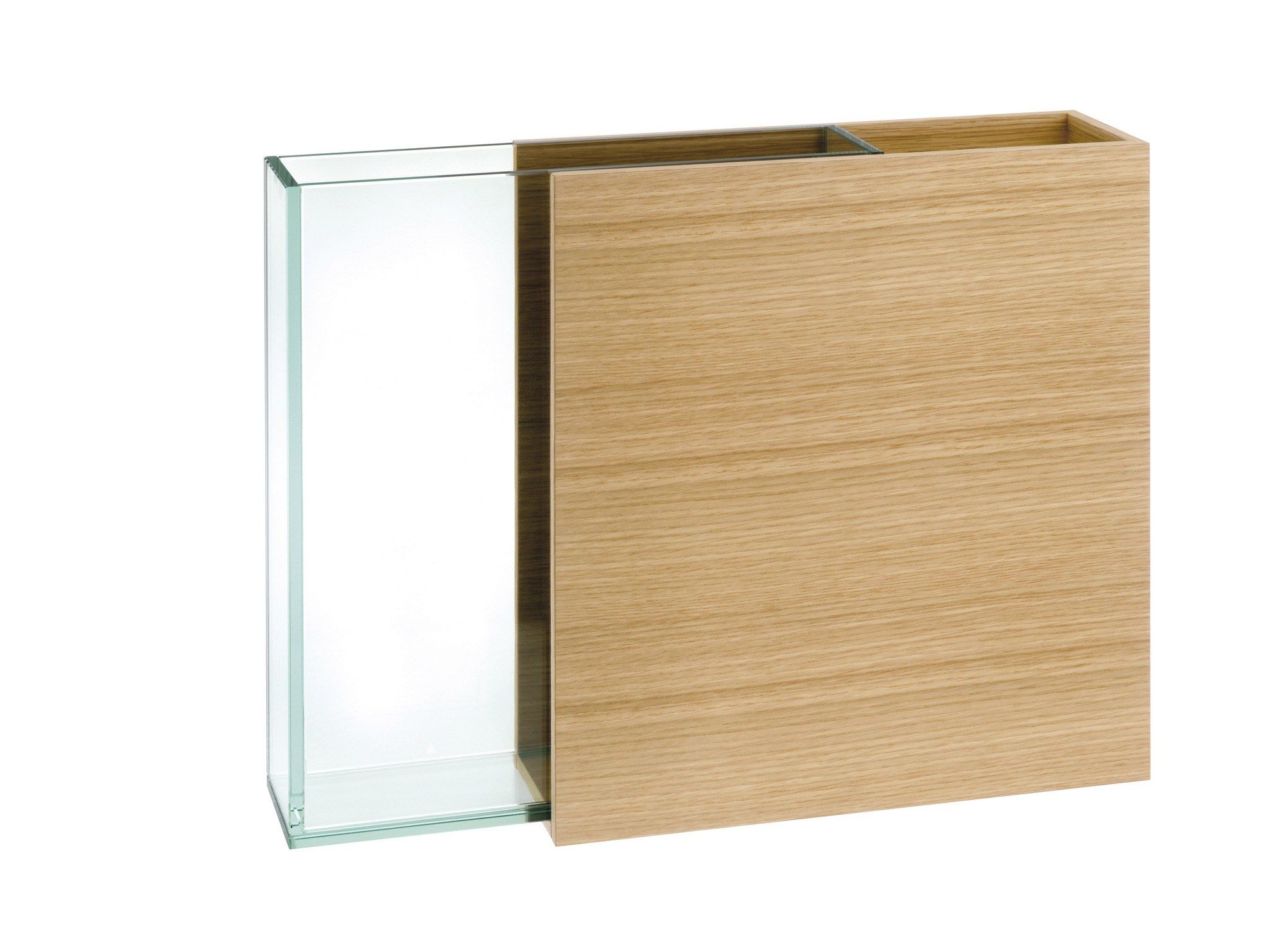 Настенный книжный шкаф из алюминия и дерева Schonbuch S7 ARCH-00063229 - Вид №13