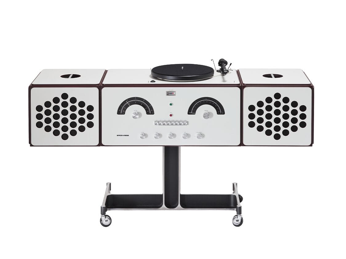 AM/FM-радио и проигрыватель с усилителем Brionvega RADIOFONOGRAFO RR226 ARCH-00080672