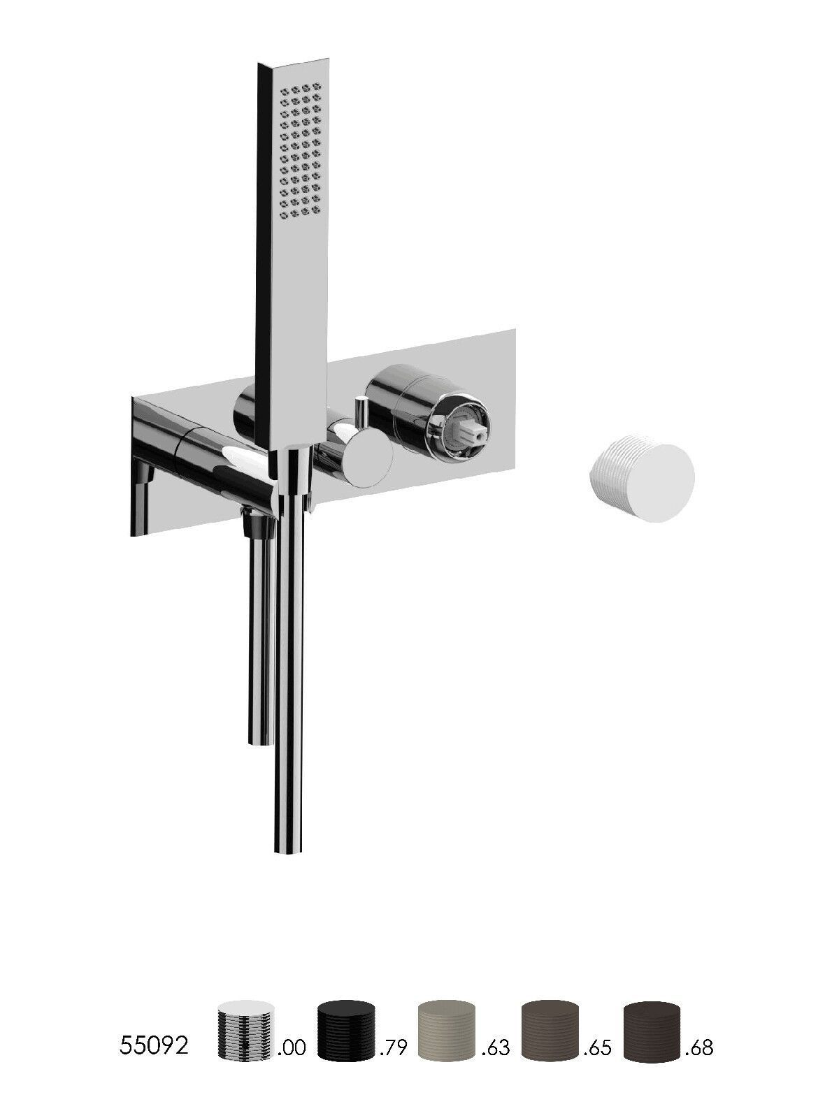 3 отверстия утопленный смеситель для душа с ручным душем Rubinetterie Frattini отдельная эстетика ARCH-00067499 - Вид №1