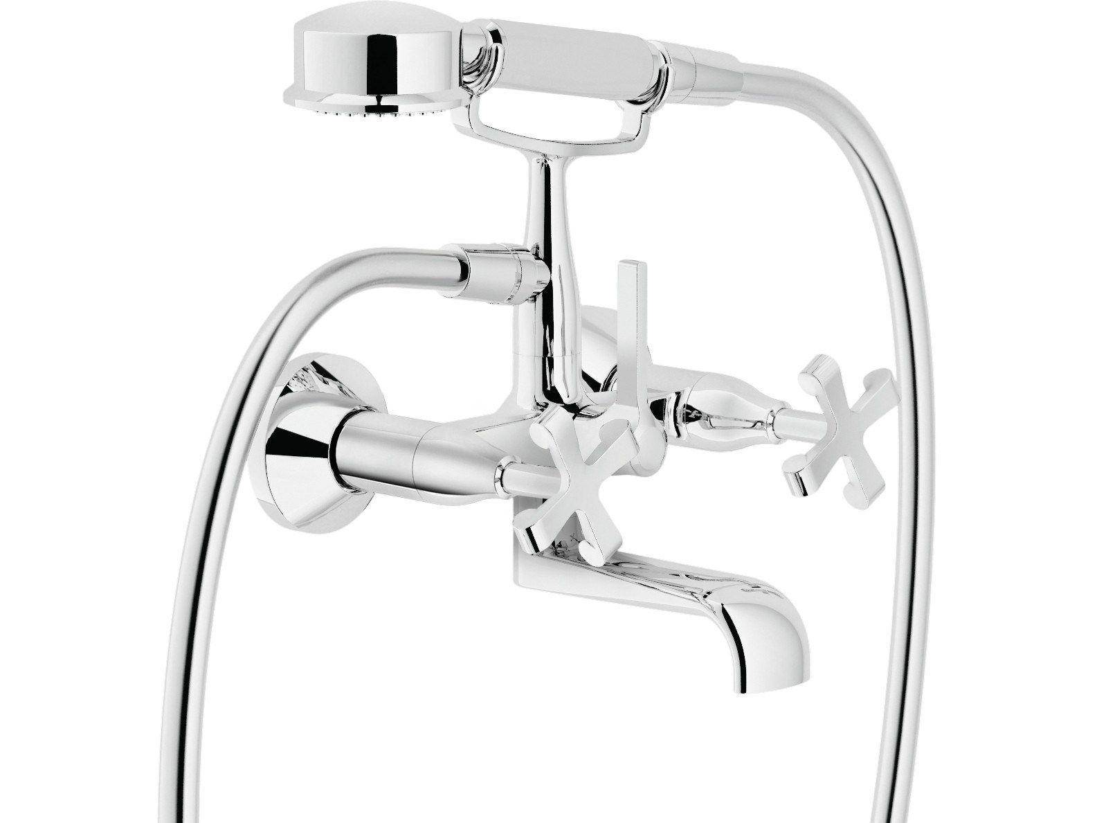 Настенный смеситель для ванны с ручным душем Nobili Carlos Primero ARCH-00032929