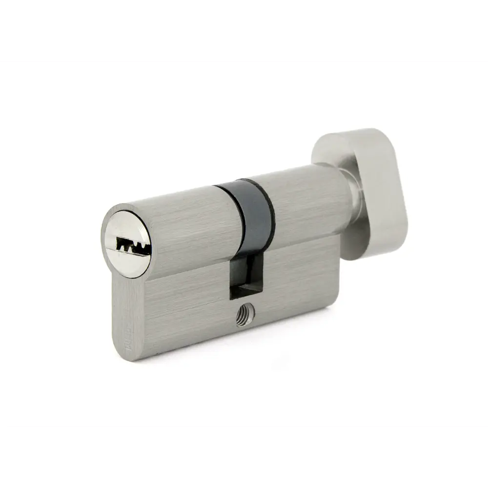 Цилиндр Palladium, 30x30 мм, ключ/вертушка, цвет никель STLM-2117389