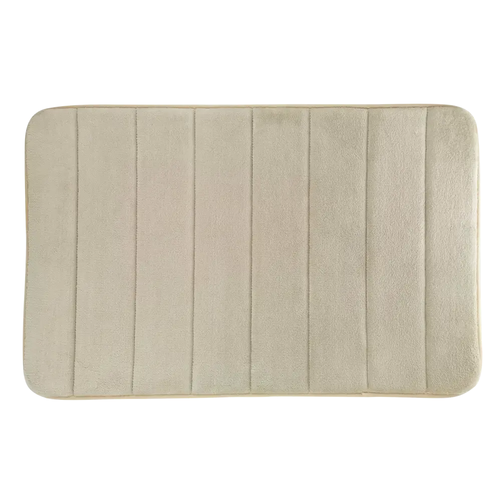 Коврик для ванной Sensea Cocoon 50x80 см цвет бежевый STLM-2104473