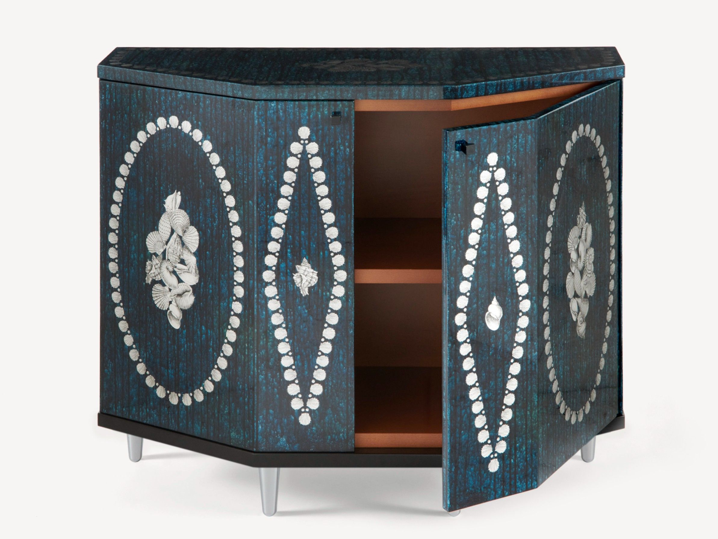 Маленький шкаф Fornasetti Giro di Conchiglie ARCH-00114967 - Вид №1