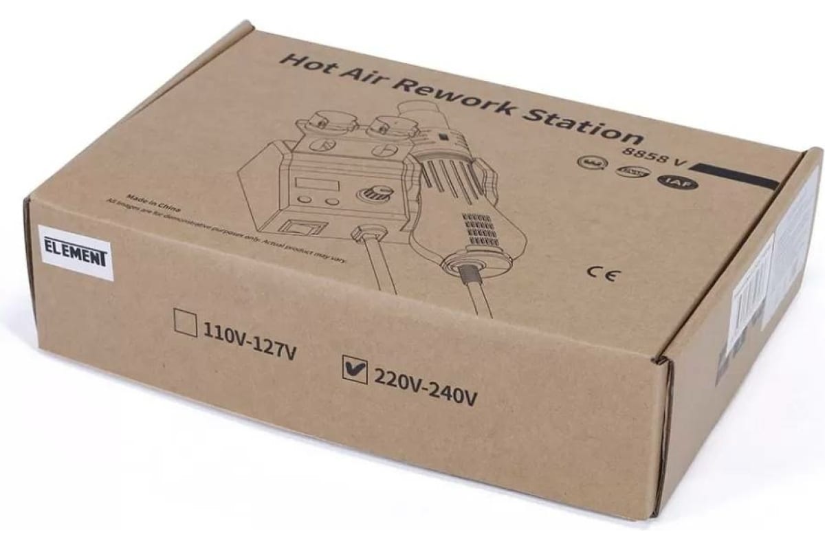 Паяльный фен ELEMENT 968 Mini 5446201 STDN-0039121 - Вид №4