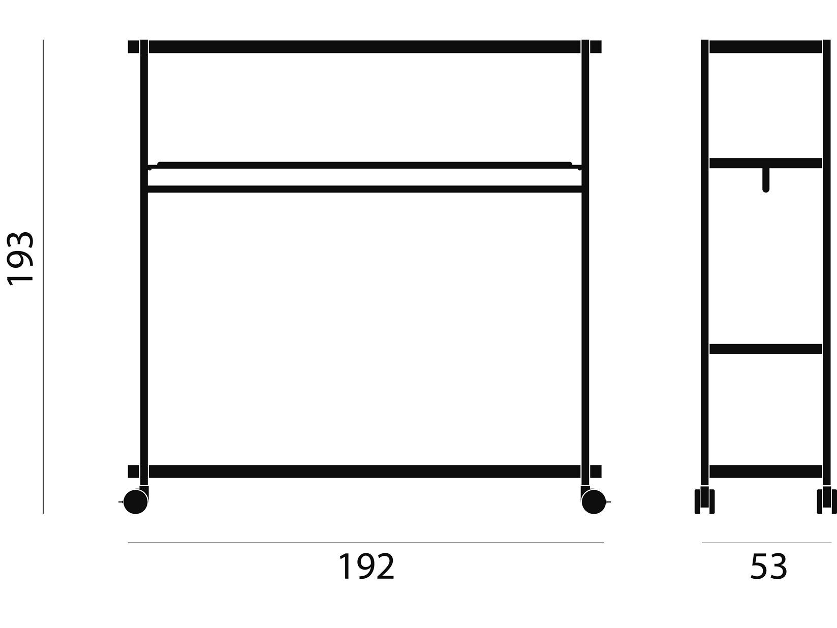 Стальная напольная офисная вешалка для одежды Brunner boards ARCH-00113380 - Вид №2