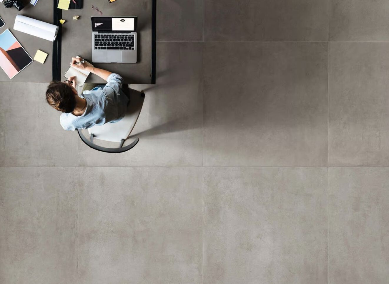 Пол / облицовка керамогранита для внутреннего и наружного применения с эффектом цемента Leonardo MOON ARCH-00013355 - Вид №4