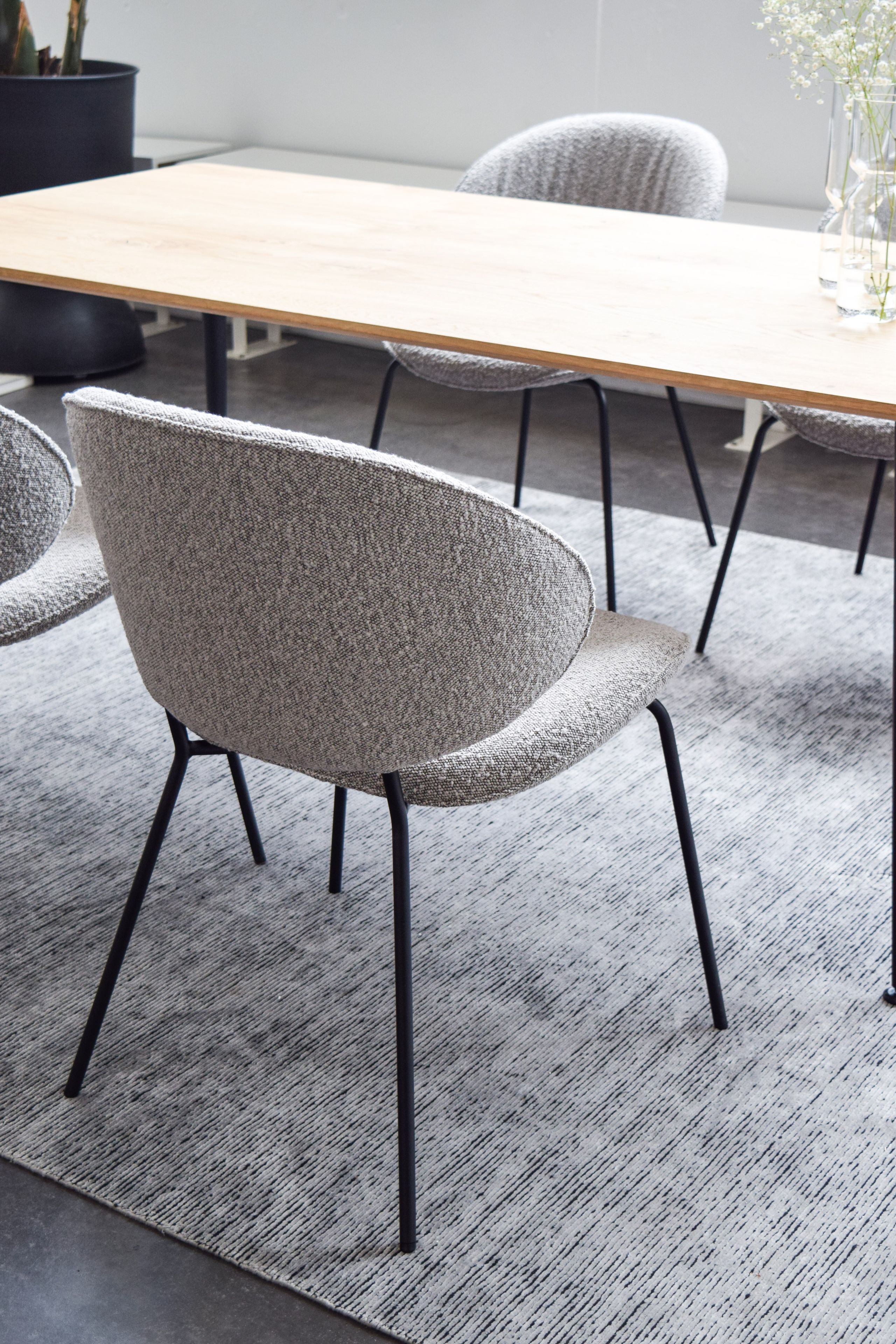 Мягкий стул из ткани KFF Alvaro ARCH-00098831 - Вид №13