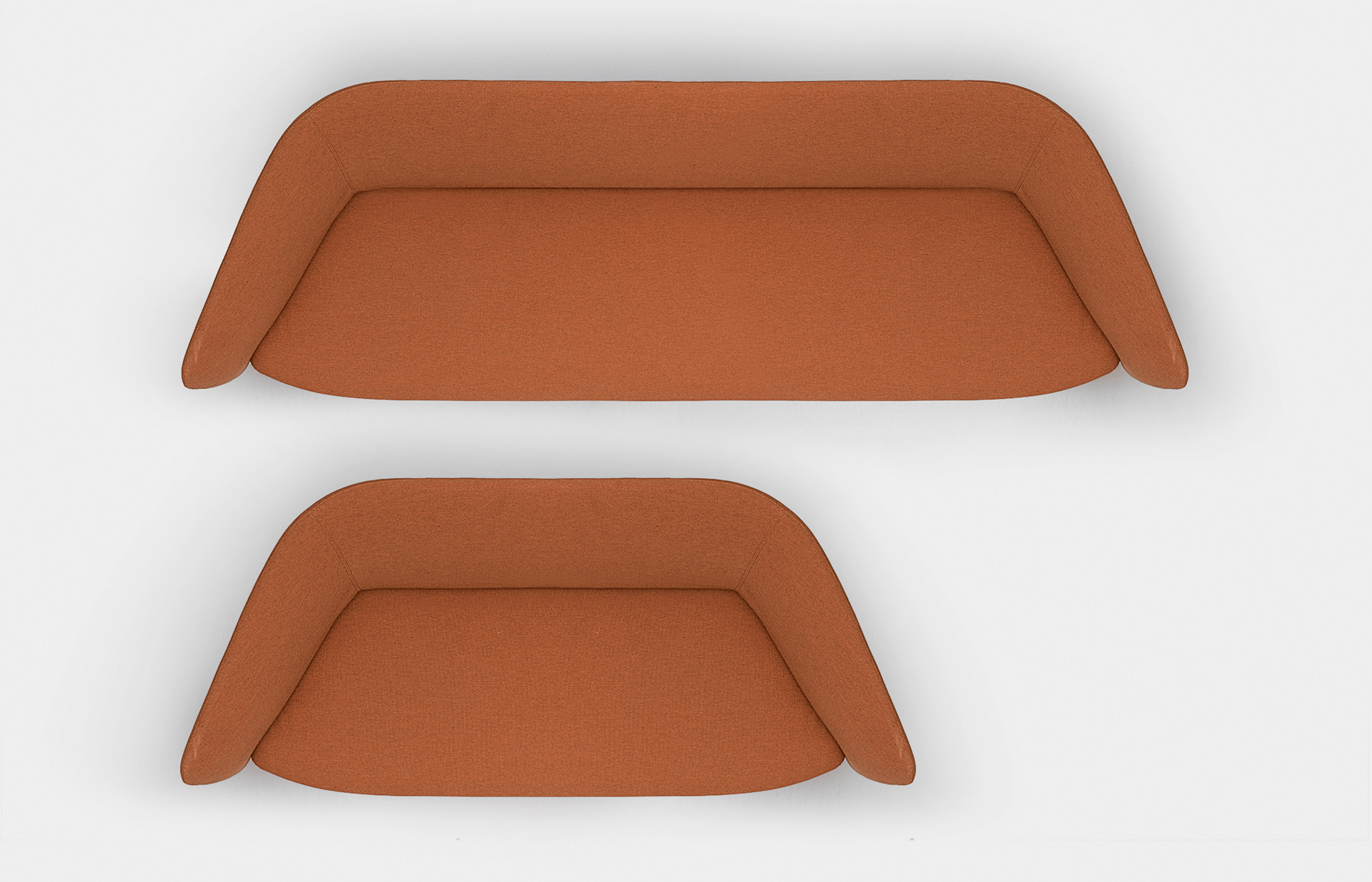 Садовый диван в Sunbrella® Kristalia Tuile ARCH-00013961 - Вид №5