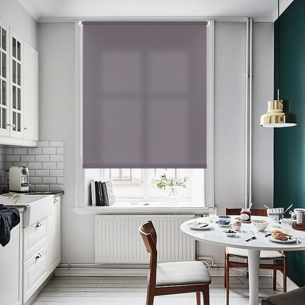 Штора рулонная Plain, 40x160 см, цвет серый PRAKTO STLM-2074263 - Вид №5