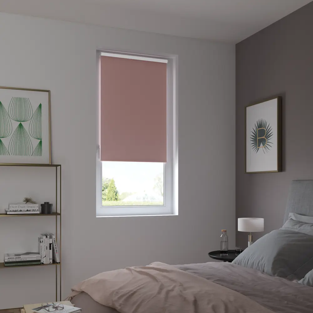 Штора рулонная блэкаут Inspire Santos 80x160 см сиреневая Santal 4 STLM-2040212 - Вид №8