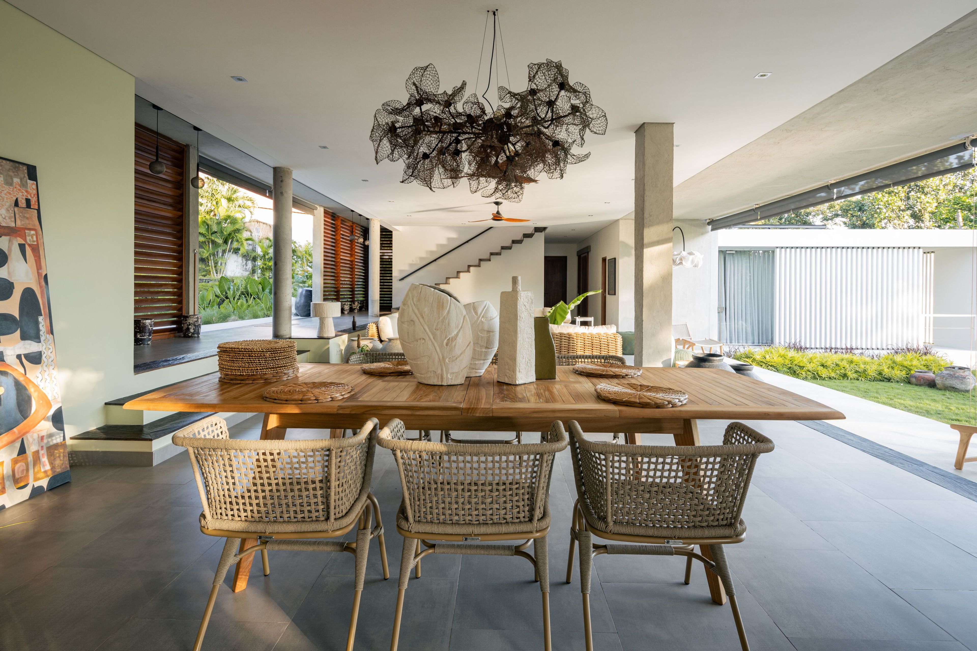 Синтетическое волокно сад стул с подлокотниками cbdesign Kimmer ARCH-00052259 - Вид №6