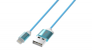 566112 Кабель RCC-321 Blue (USB - Apple lightning) Ritmix