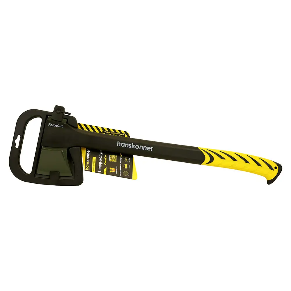 Топор Hanskonner HK1015-01-FB0870 фиберглассовая ручка 670 мм 1290 г STLM-2079975 - Вид №4