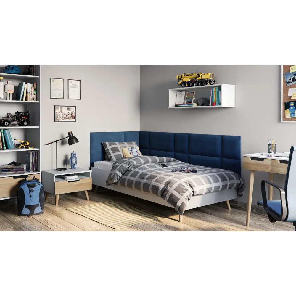 Панель тканевая Vilo 300x300 мм цвет зеленый Santreyd STLM-2061094 - Вид №3