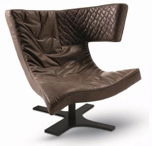 Arketipo 4-спицевое кожаное кресло