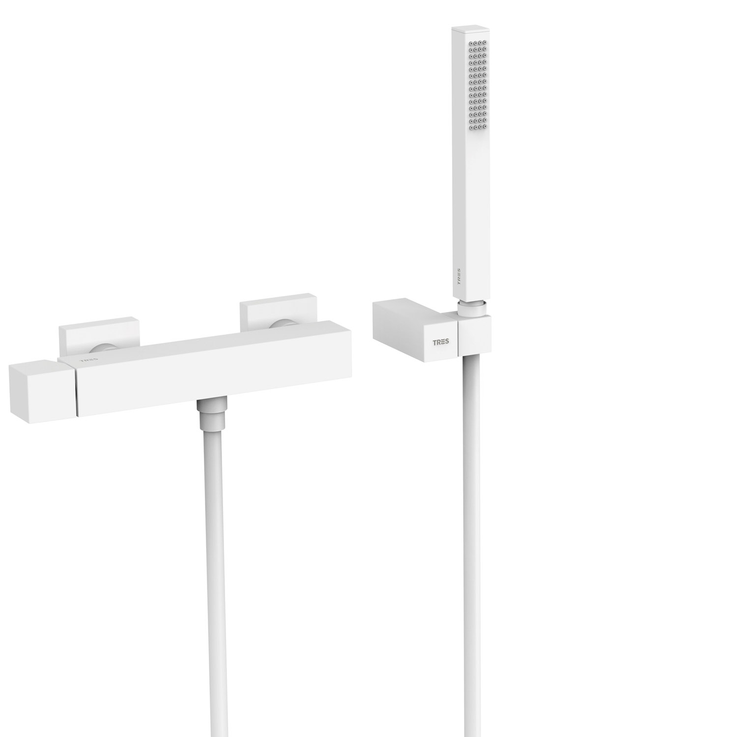 Настенный смеситель для душа CUADRO с одной ручкой-00716703BM TRES 