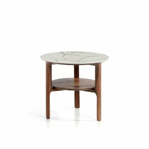 Приставной столик деревянный с полкой серый от Angel Cerda ANGEL CERDA CP1806 00-3865535 Серый